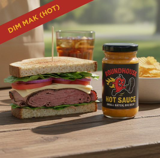 Roundhouse Hot Sauce - Hot (Dim Mak)